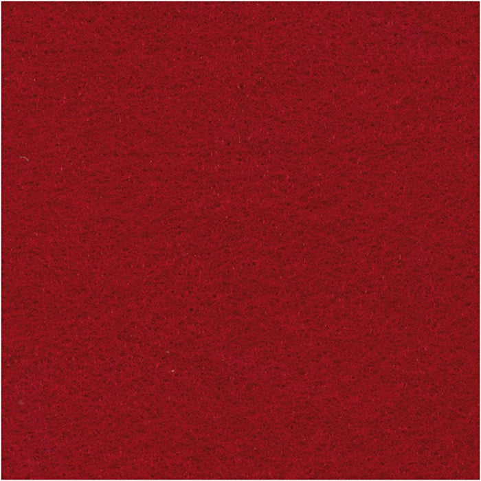 Hobby filt-Rød farger 10 ark
