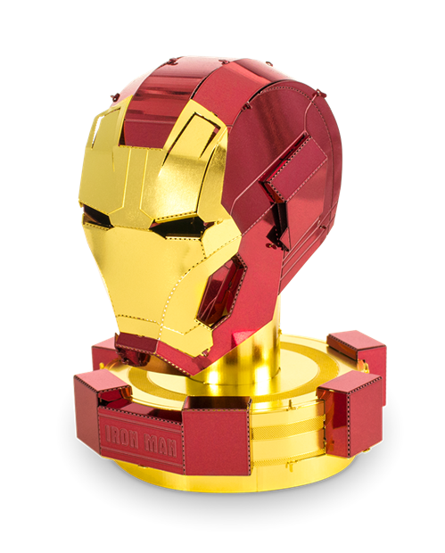 Marvel Iron Man Helmet 3D Metal Model Kit