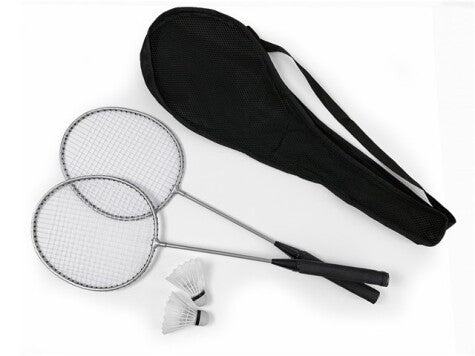 Badmintonsett med 2 rackets 2 balls