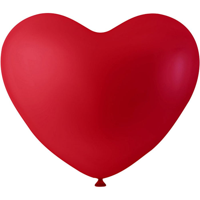 Rød hjerter Ballonger- 8 stk i pk