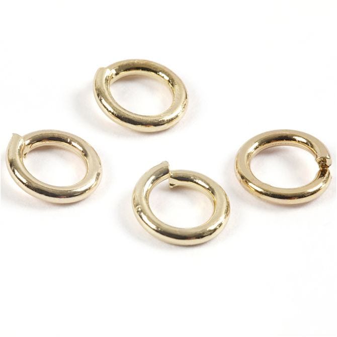 O-ring, tykkelse 0,7 mm, forgylt, 50 stk./ 1 pk