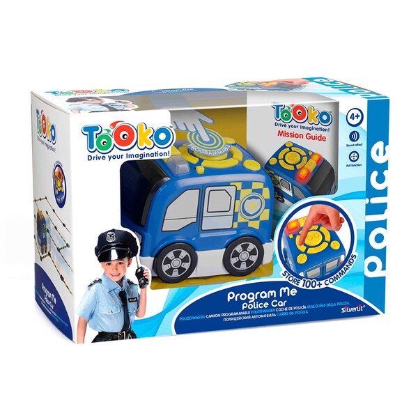 Tooko Silverlit Program me Politi Bil/ Programmable Police Car