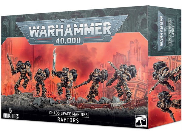 Warhammer 40,000 Chaos Space Marines Raptors