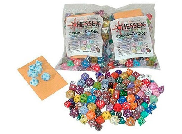 Chessex Pound-O-Dice Assorted/ RPG Terninger assorted